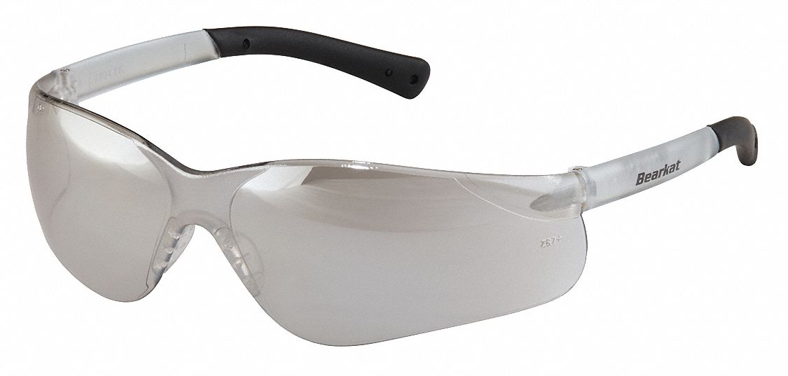 MCR SAFETY Bearkat ScratchResistant Safety Glasses , Indoor/Outdoor
