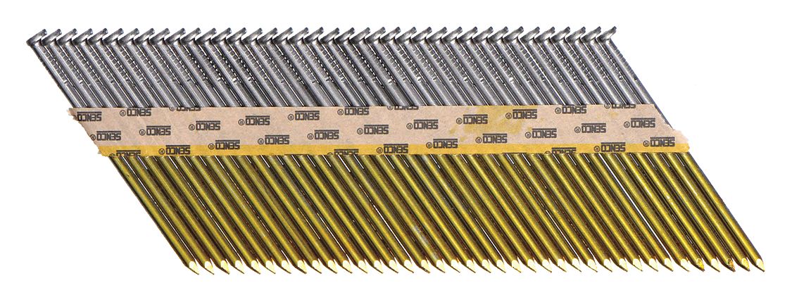 Framing Nails, 3" L, Plain, PK2500: Framing Nails, Clipped, Smooth, 3 in Overall Lg, 2, 500 PK