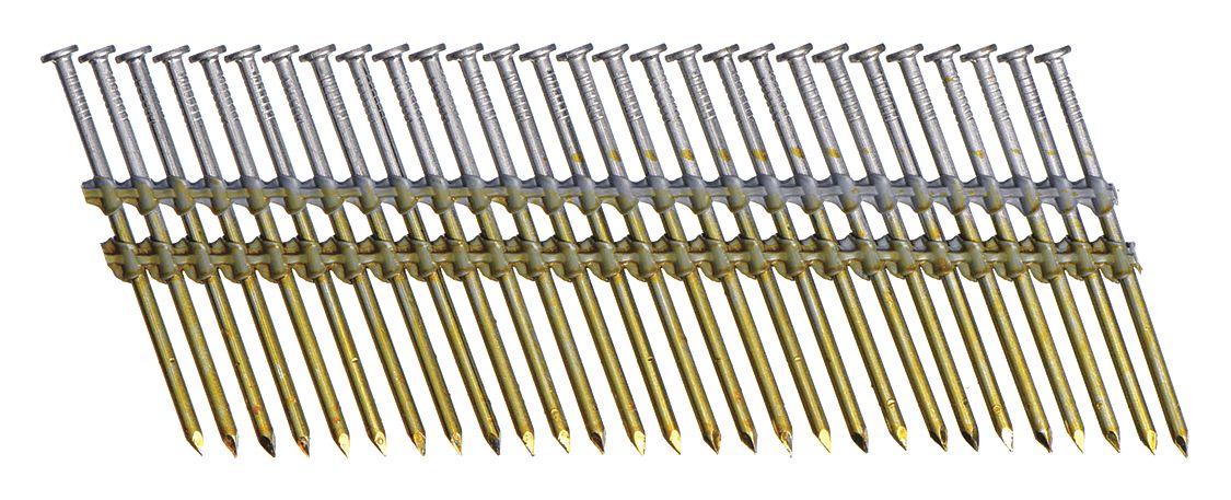 FRAMING NAILS, 3 IN L, PLAIN FINISH, FLAT, SMOOTH, 3 IN OVERALL L, STEEL, 4,000 PK