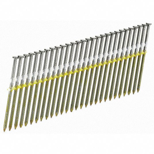 SENCO Framing Nails 2 3 8 In Lg Full Round Head Bright Steel 5 000 PK 21U146 GL24APBSN 