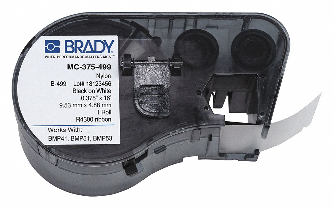 3/4 in, 16 ft, Continuous Label Roll Cartridge 21U211MC375499