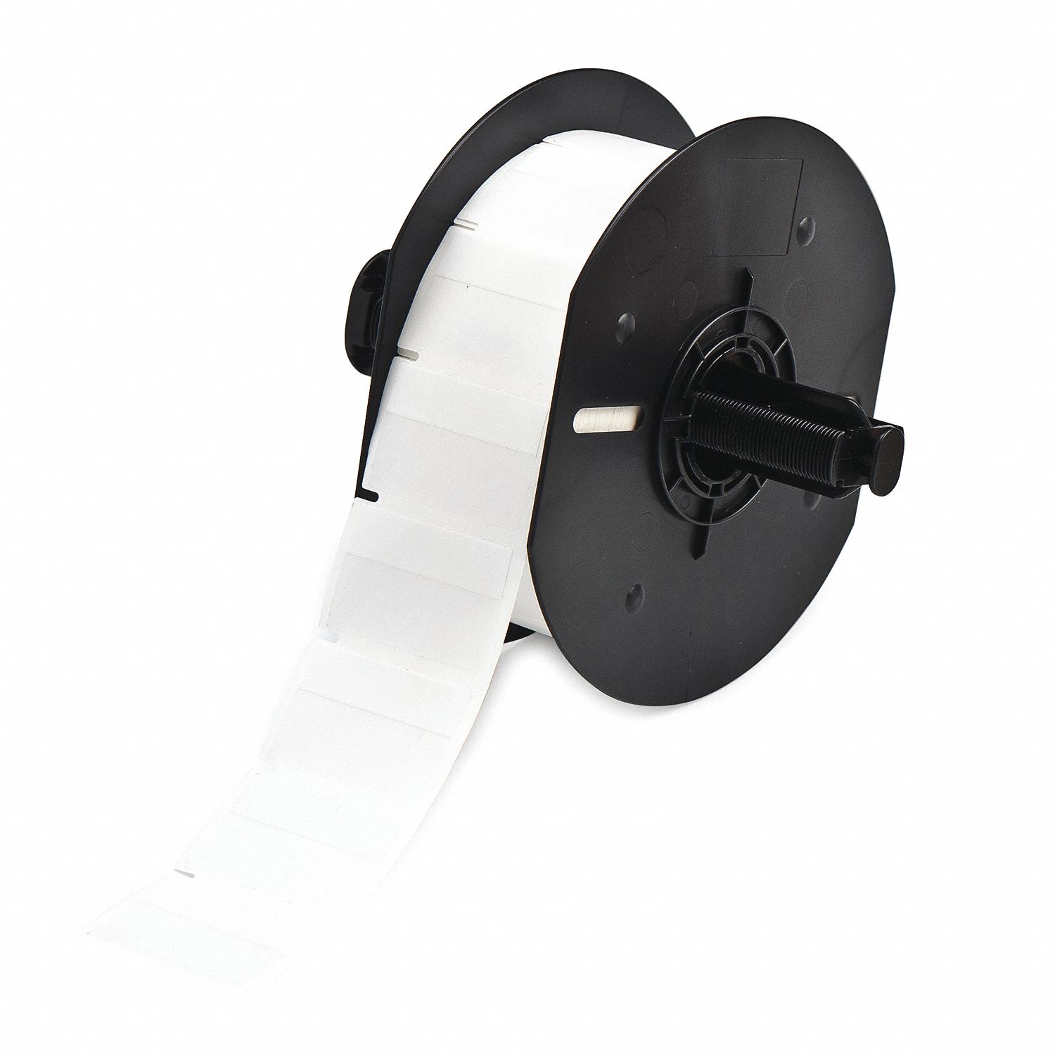 1 in x 1 1/2 in, Vinyl, Precut Label Roll 21U341B33118427 Grainger