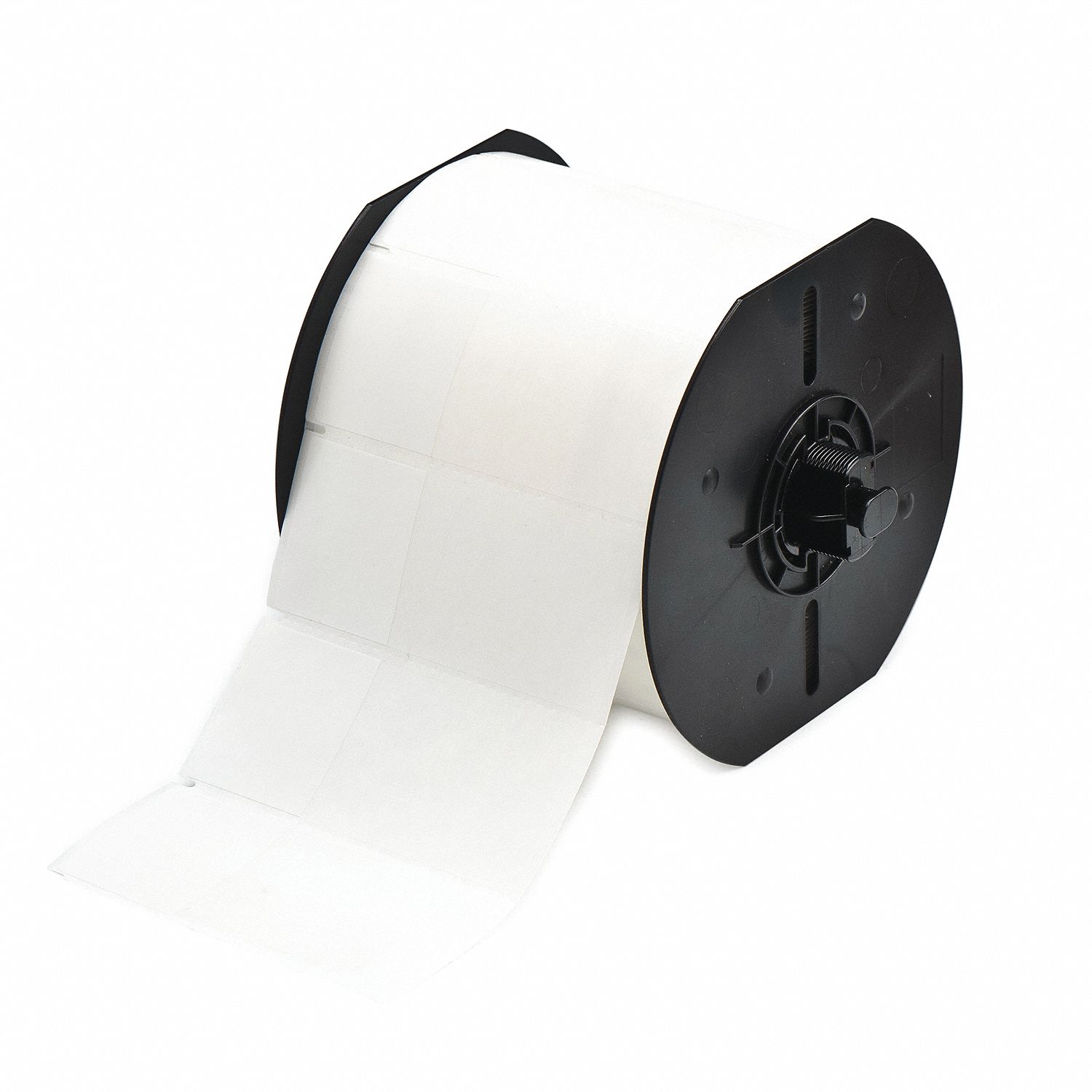 Pre-Cut Label Stock Roll: Rectangle, 1 1/2 in x 3 1/2 in, 1 1/2 in, Cryogenic Autoclavable Polyester