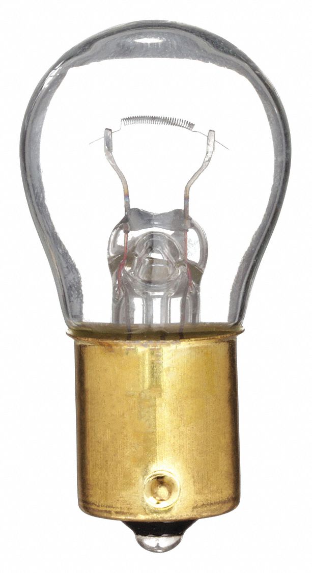 AMPOULE INCANDESCENTE MINIATURE, BAÏONNETTE SIMPLE CONTACT (BA15S), (S) SIGNE, S8, 1073, BLANC