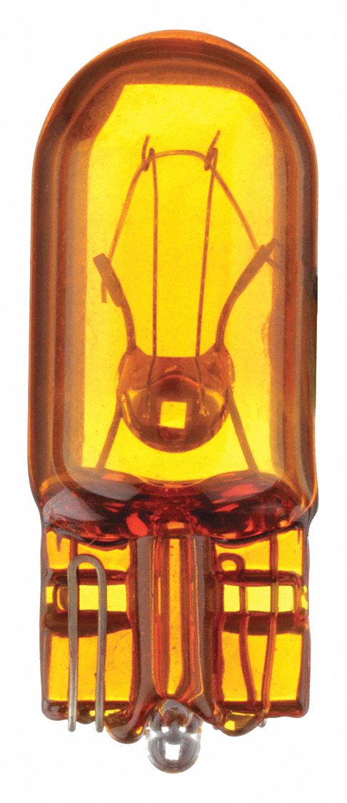 AMPOULE INCANDESCENTE, VERRE BISEAUTÉ (W2.1X9.5D), TUBULAIRE, T3¼, 194NA, 14VCA, 2PK