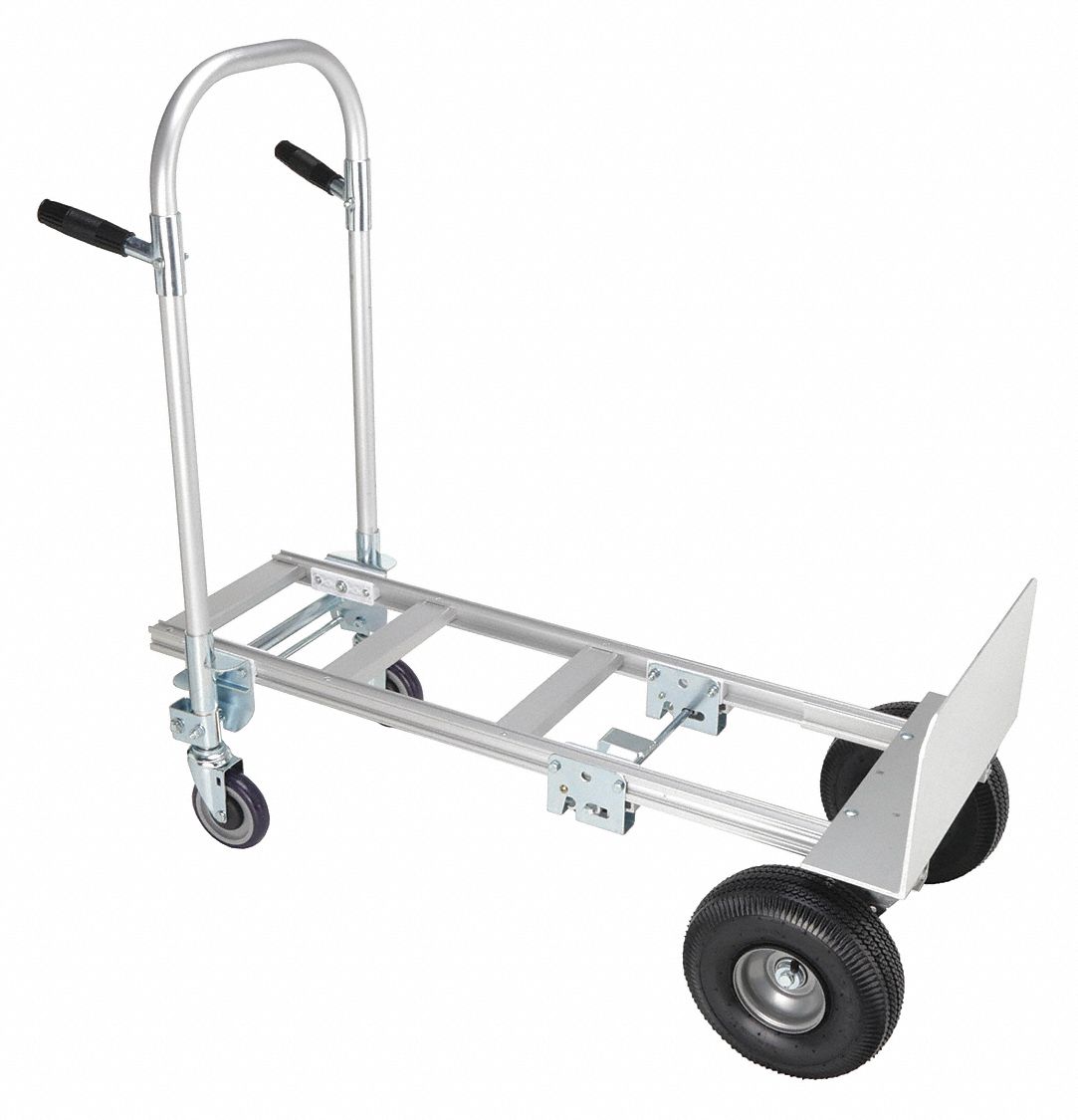 CONVERTIBLE HAND TRUCK, 18 IN X 8¼ IN, 38½ IN X 12 IN X 11 IN, SOLID STRAIGHT