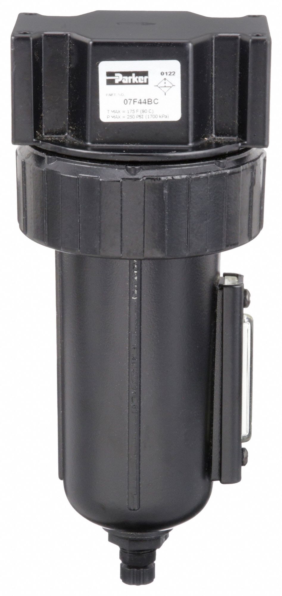 PARKER, Particulate, 3/4 in NPT, Compressed Air Filter 21U82307F44BC