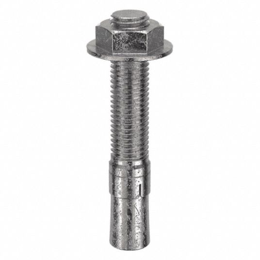 MKT FASTENING, 4 3/4 in Overall Lg, 3/4 in Dia, Wedge Anchor - 21U925 ...