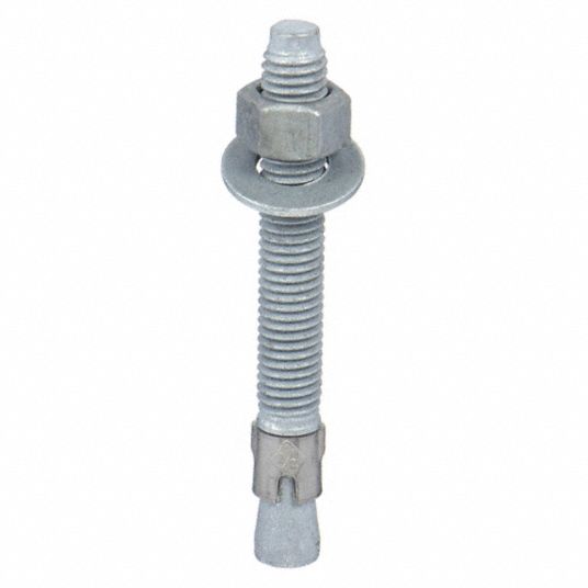 MKT FASTENING, Wedge Anchor, No, Wedge Anchor 21U9922858600 Grainger