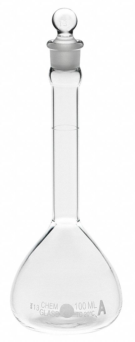 Volumetric Flask, 10 mL, 97 mm H