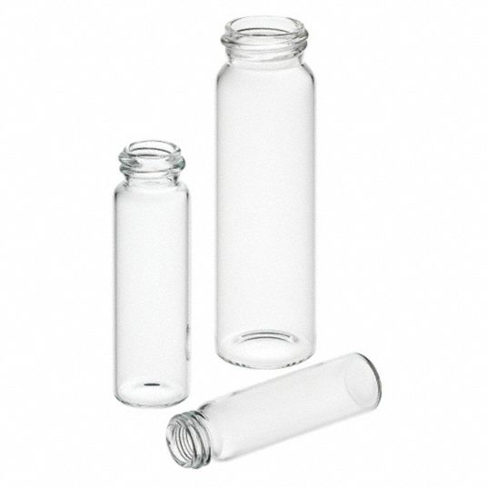 Chemglass Type I Borosilicate Glass Vial 014 Oz Pk 100 21uc59cg 4902 02 Grainger 7612