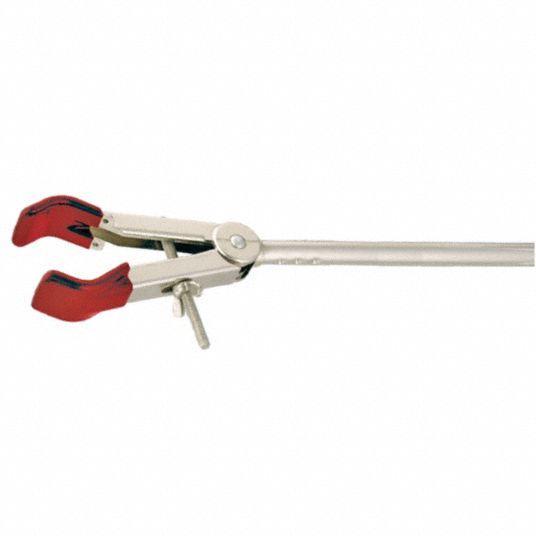 CHEMGLASS, Clamp, 3 in Overall Lg, Flask Clamp - 21UD76|CG