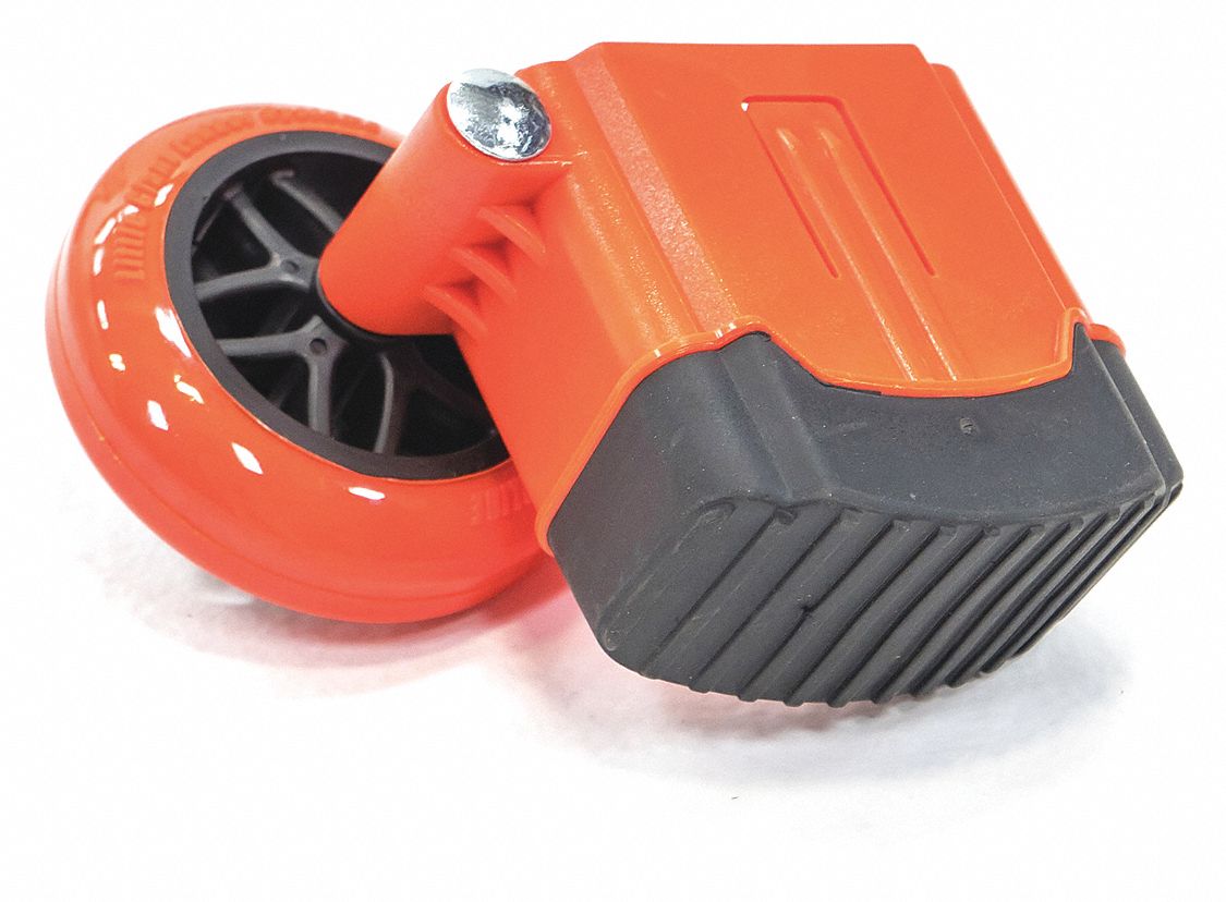 Outer Snap Foot Assembly, w/Wheel, Right