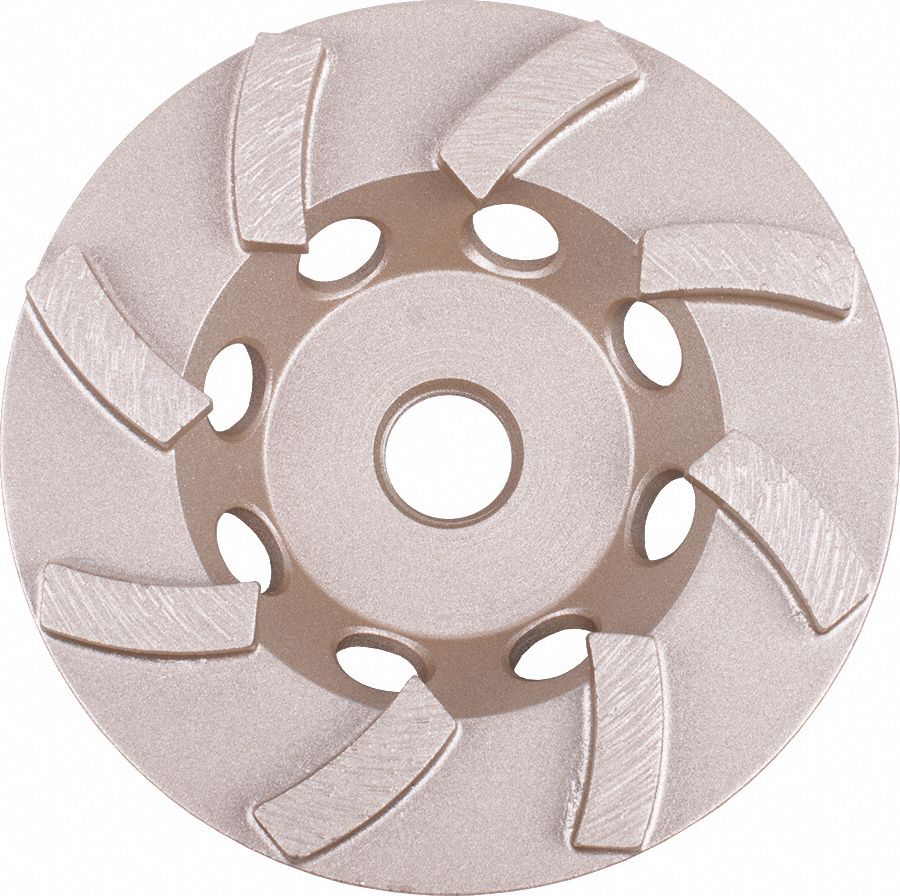DIAMOND VANTAGE Segment Cup Grinding Wheel 4 1/2 in Abrasive Wheel Dia