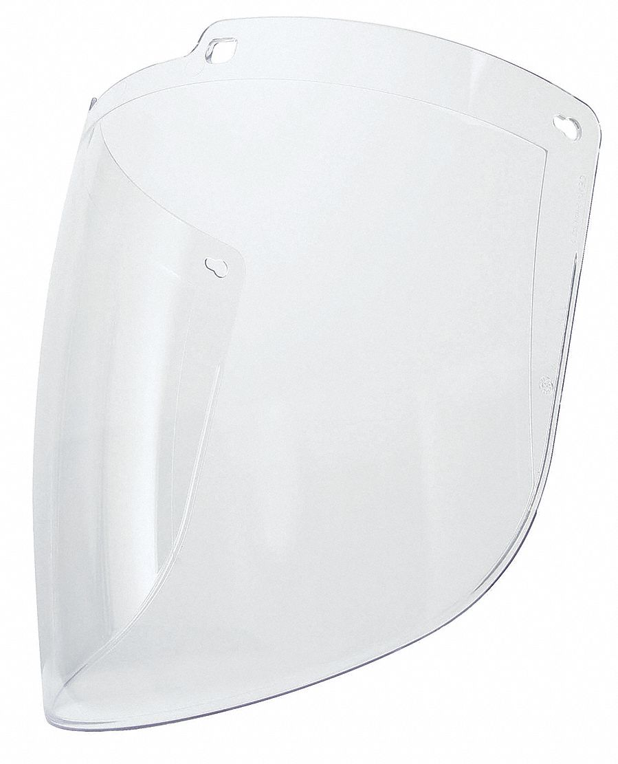 FaceShieldVisor Clr Uncoated PC