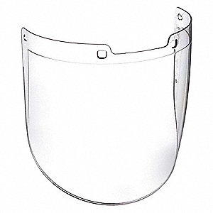 HONEYWELL UVEX REPLACEMENT VISOR, CLEAR, PC, 15 7/8 X 9 X 0.09 IN, CSA ...