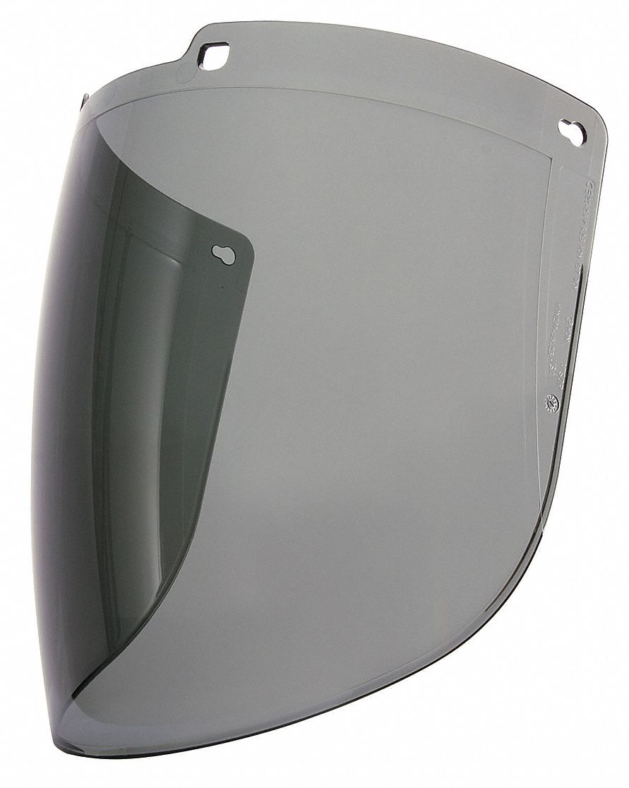 FaceShieldVisor Gry Uncoated PC