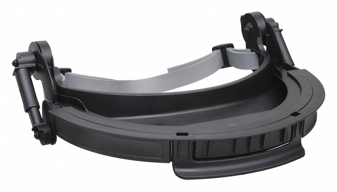 HARD HAT ADAPTER, REINFORCED NYLON, BLACK, FOR UVEX TURBOSHIELD