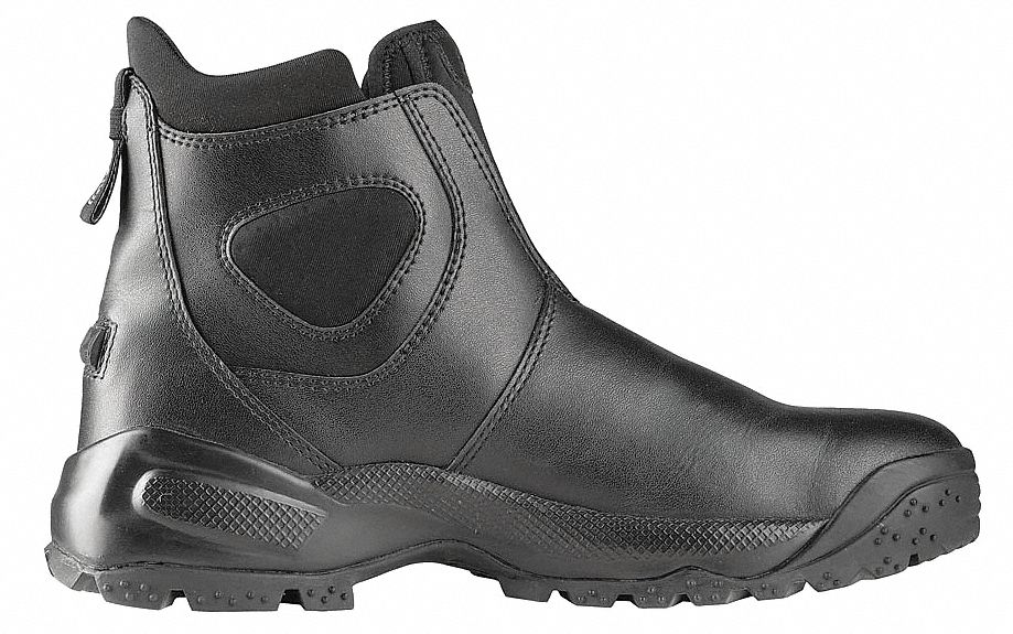 black military tactical boots