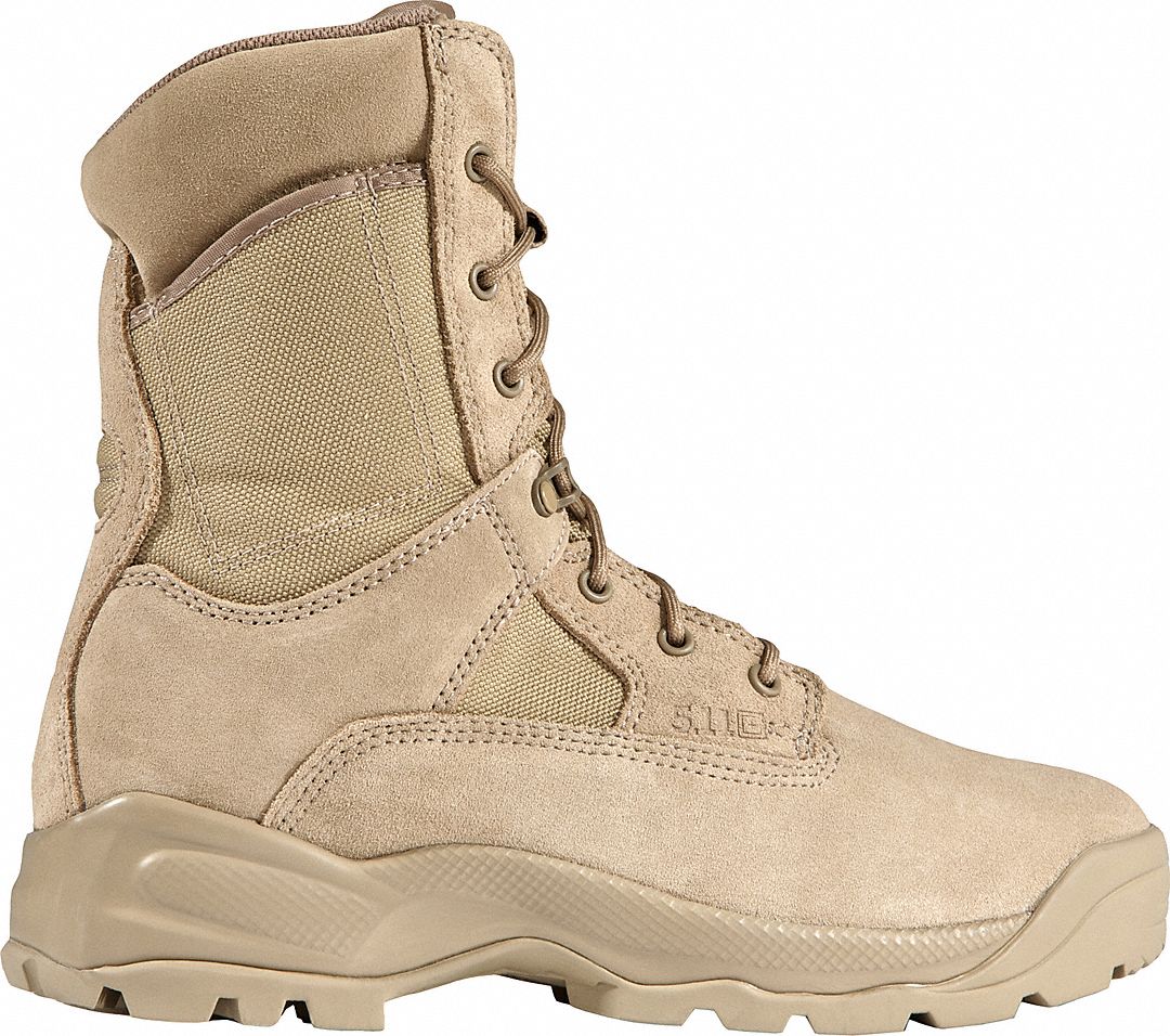 5.11 TACTICAL Military/Tactical, 11, W, Men's, Coyote, Plain Toe Type ...