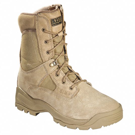5.11 TACTICAL Military/Tactical, 11, W, Men's, Coyote, Plain Toe Type ...