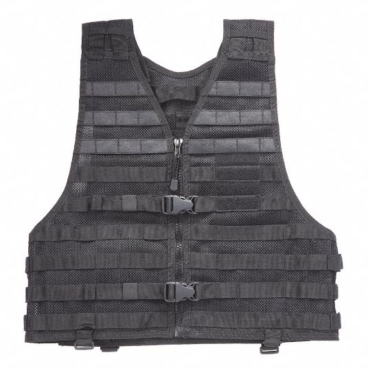 5.11 TACTICAL LBE Vest, Black, 4XL - 21V982|58631 - Grainger