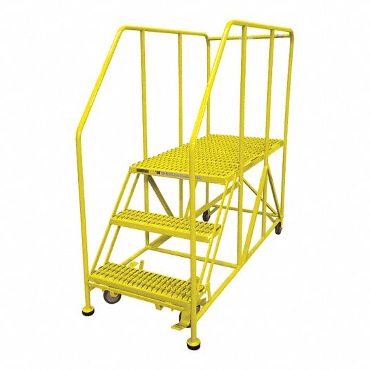 COTTERMAN, 2.5 ft Platform Ht - Max, 24 in x 36 in, Work Platform ...