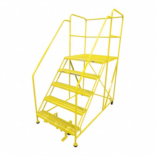 COTTERMAN, 5 Steps, 50 in, Work Platform - 21VD74|5WP3636RA3B4B8AC2P6 ...