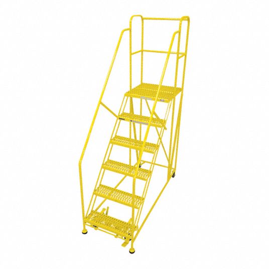 COTTERMAN, 6 Steps, 60 in, Work Platform - 21VE38|6WP2436RA3B4B8AC2P6 ...