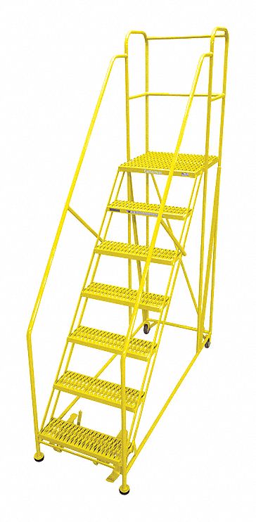 COTTERMAN, 7 Steps, 70 in, Work Platform - 21VE62|7WP2424RA3B4B8AC2P6 ...