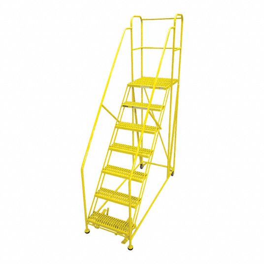 COTTERMAN, 7 Steps, 70 in, Work Platform - 21VE62|7WP2424RA3B4B8AC2P6 ...