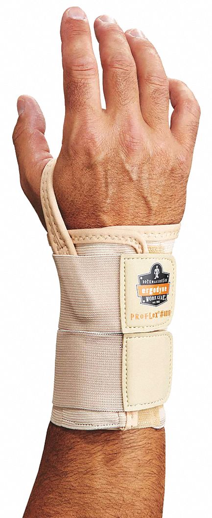 WRIST SUPPORT, LEFT, M, TAN