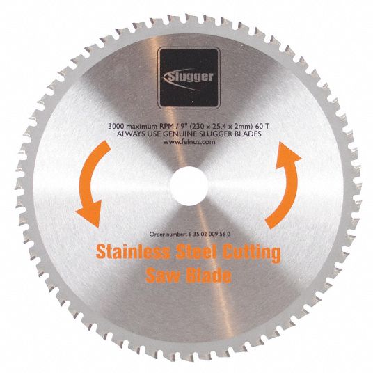 Fein 9 In Blade Dia 60 Teeth Circular Saw Blade 21vj41