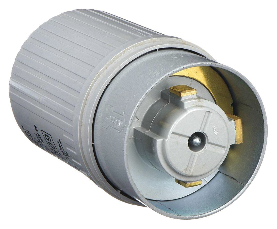 FICHE, 250 V, 60 A, 2P, 3 W, 1 HP