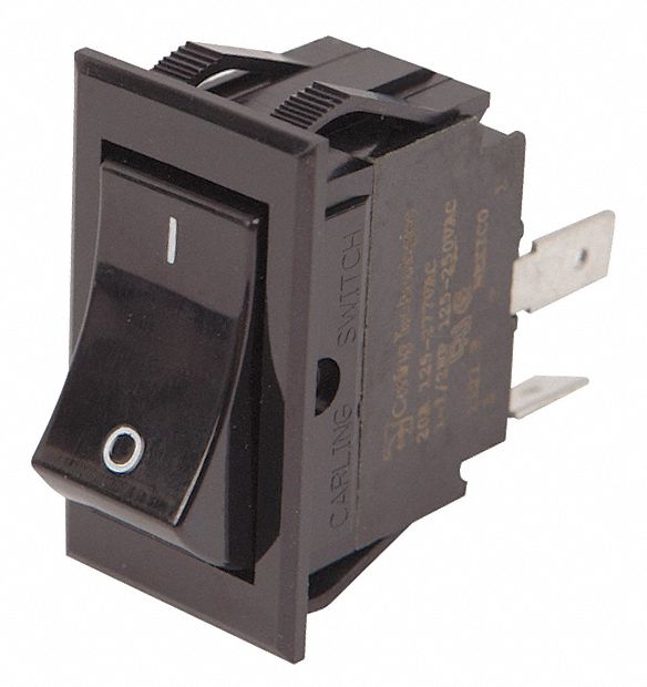 Switch, Rocker, 125-277V, 20A: Fits Alto Shaam Brand