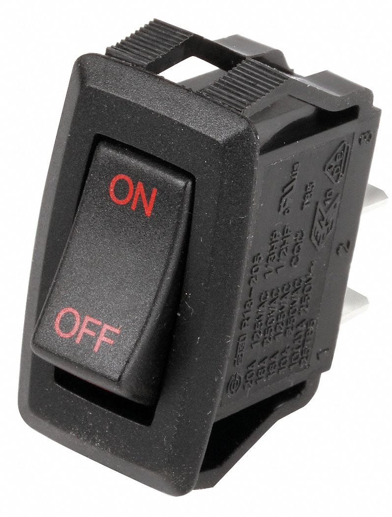 Switch, Rocker, 10A, 125V: Fits APW Wyott Brand