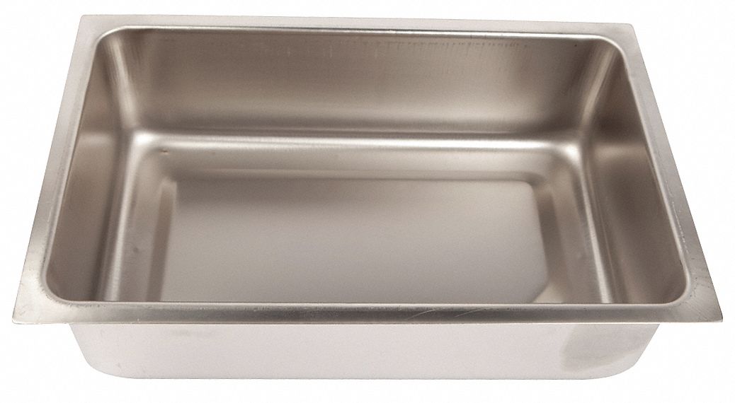 Well Pan 500 Rd Corner: Fits APW Wyott Brand, For BM-80