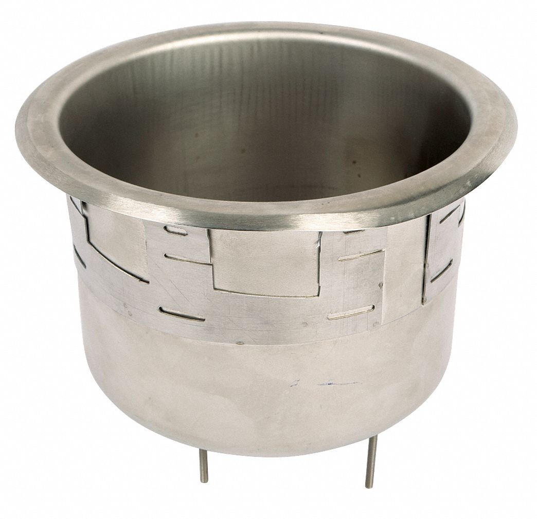 Well Pot 7 qt. Soup Well: Fits APW Wyott Brand, For Mfr. No. SM-50-7/SM-50-7/SM-50-7D