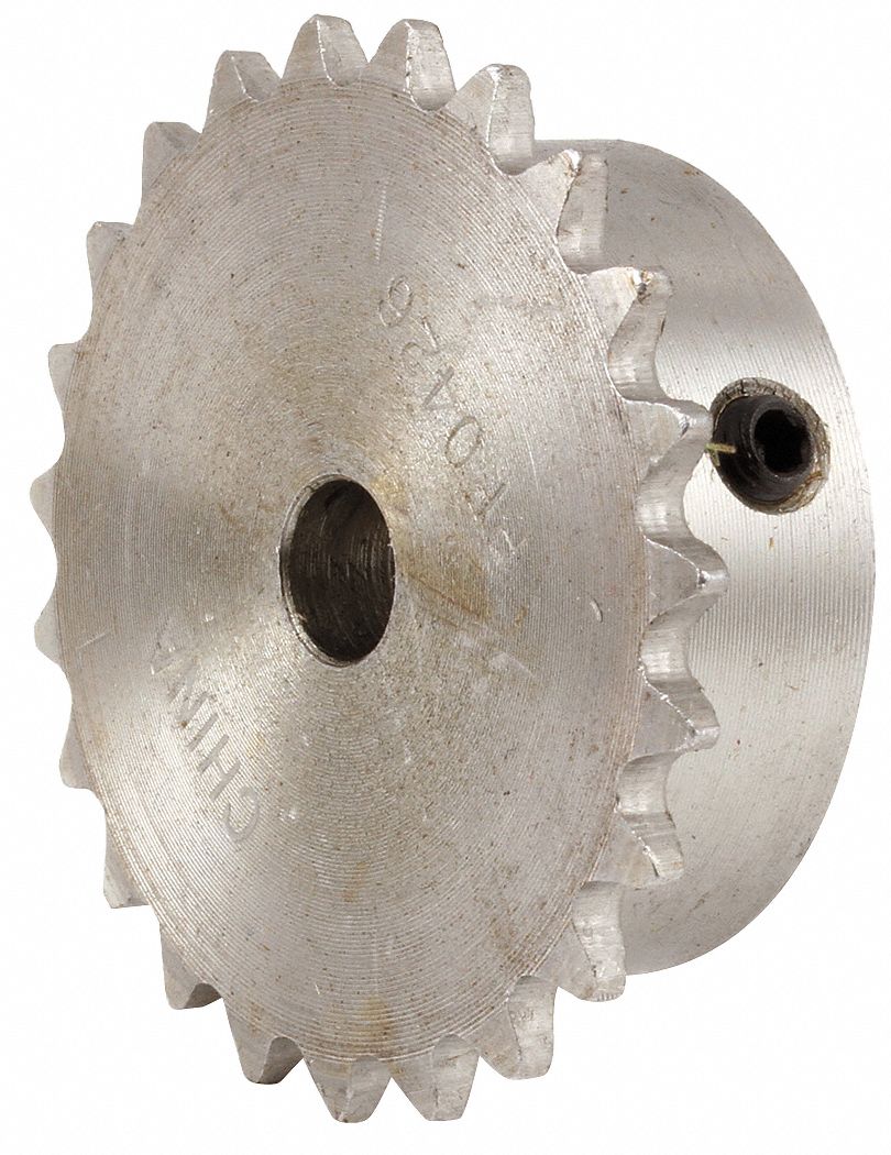 Drive Sprocket 23T 3/8 Bore: Fits APW Wyott Brand, For AT-10/AT-30/AT-5/BT-15/XPRS/XTRM-1