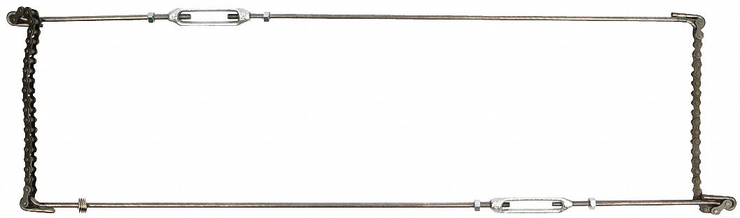 Chain and Turnbuckle Assembly: Fits Blodgett Brand