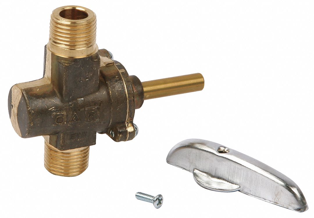 Valve Assembly, Gas with Handle: Fits Blodgett Brand