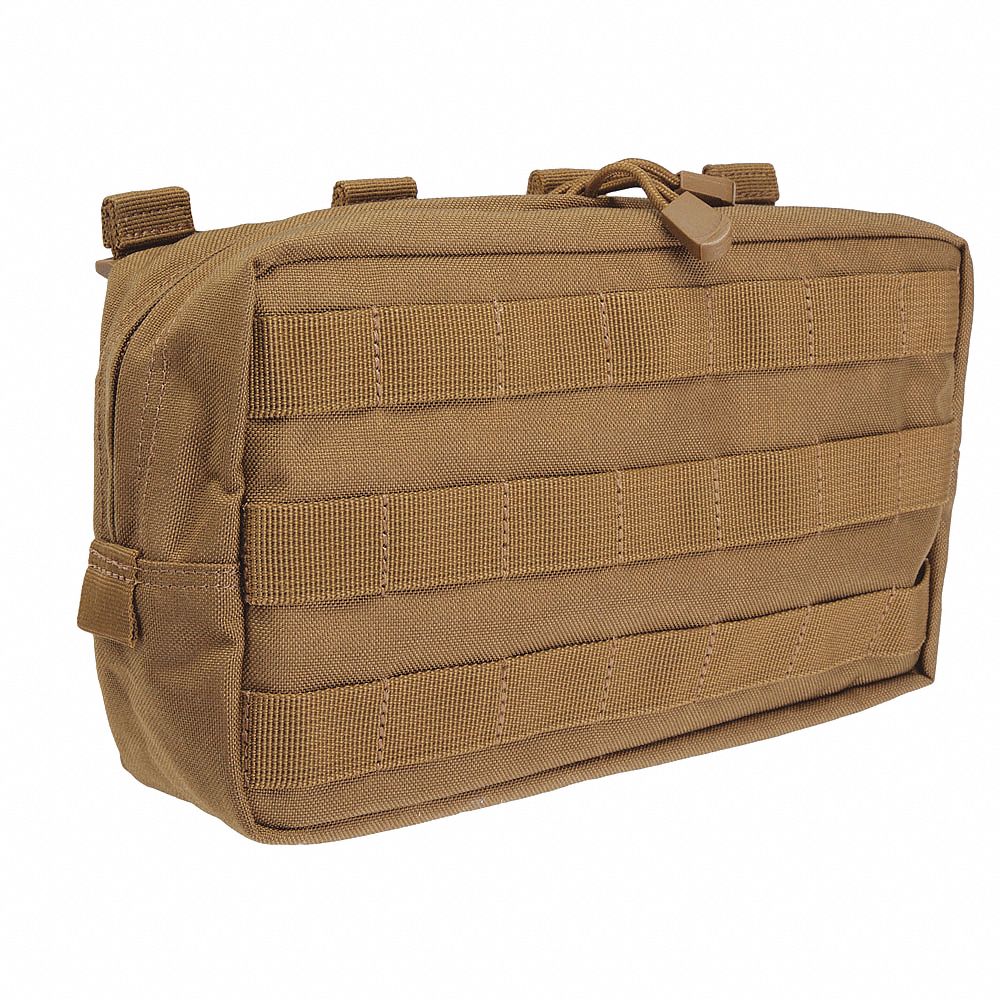 5.11 TACTICAL Utility/GP Pouch, Zipper, 1000D Nylon, Flat Dark Earth