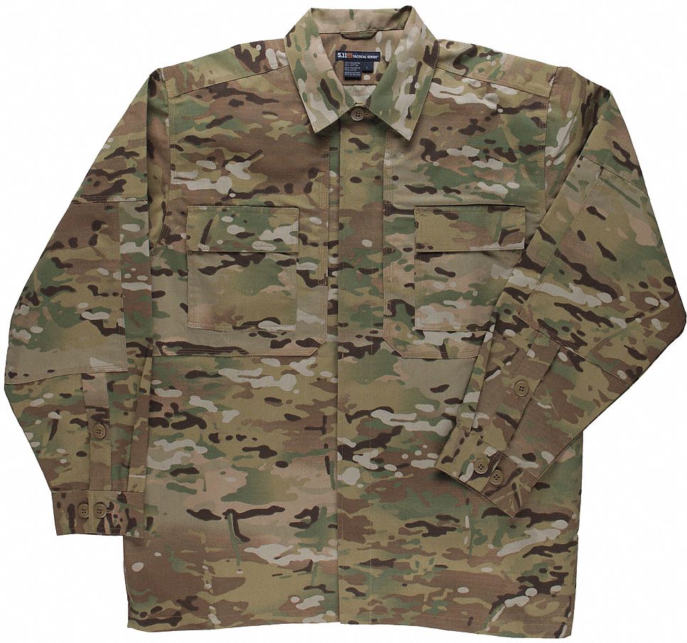 Ripstop TDU Shirt, L, Multicam