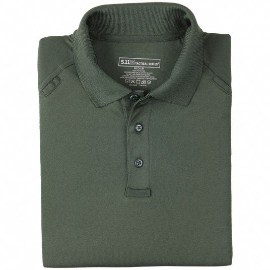 5.11 TACTICAL Performance Polo: Performance Polo, S, LE Green