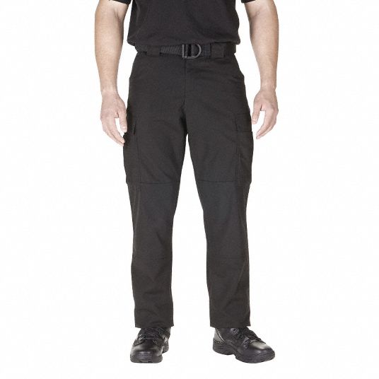 5.11 TACTICAL, L/XL, Black, Taclite TDU Pants - 21W942|74280 - Grainger