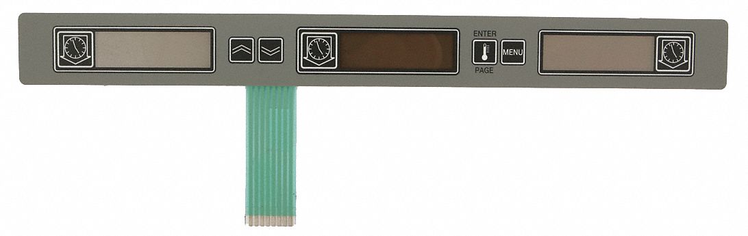 Control, Uhc Front Membrane: Fits Blodgett Brand, For Mfr. No. U.H.C.