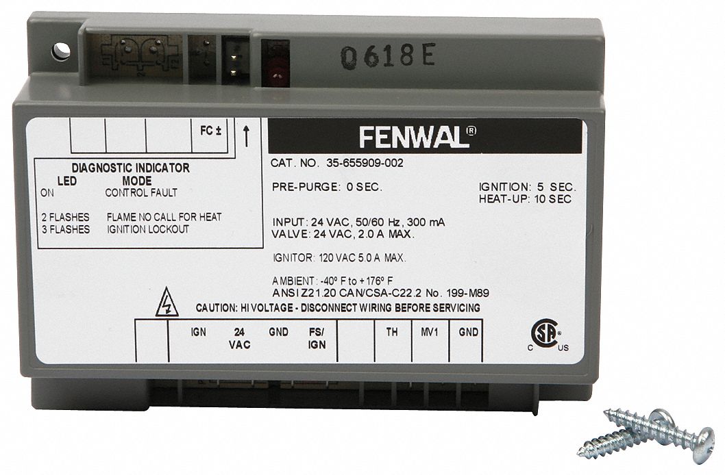 Kit, Fenwall Control Retro: Fits Blodgett Brand, For BCS-8G/CNV-8G/COS-20G/COS-8G