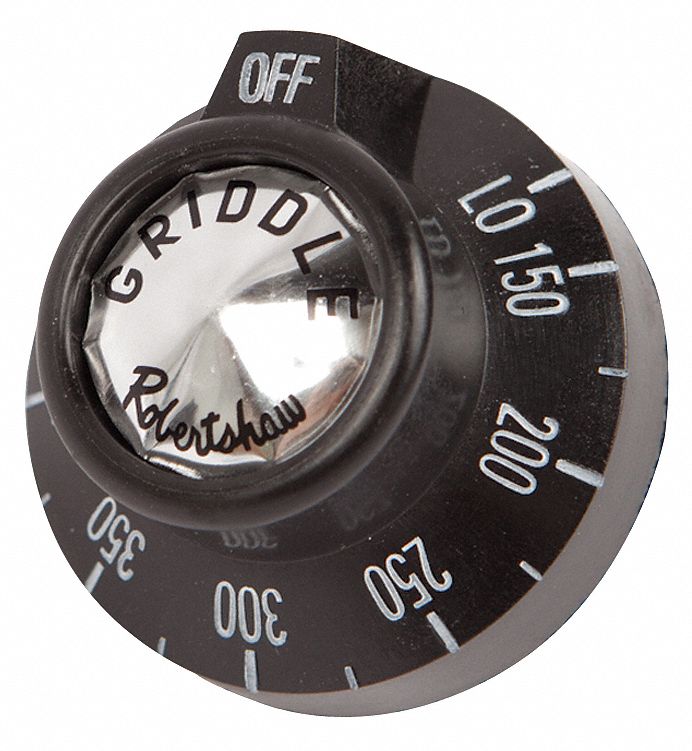 Thermostat Dial, Black: Fits Imperial Brand