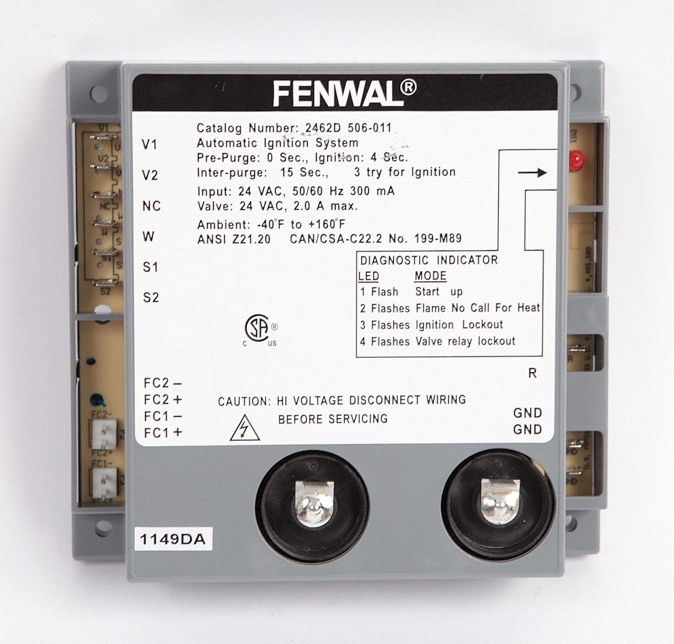 Dual Spark Ignition Control: Fits Imperial Brand, For ICV/ICVD/ICVG