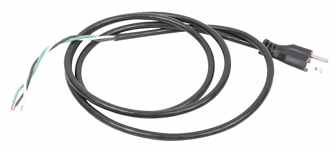Power Cord: Fits Robot Coupe Brand, For Mfr. No. R2/R2 Dicing/R2 Dicing Ultra
